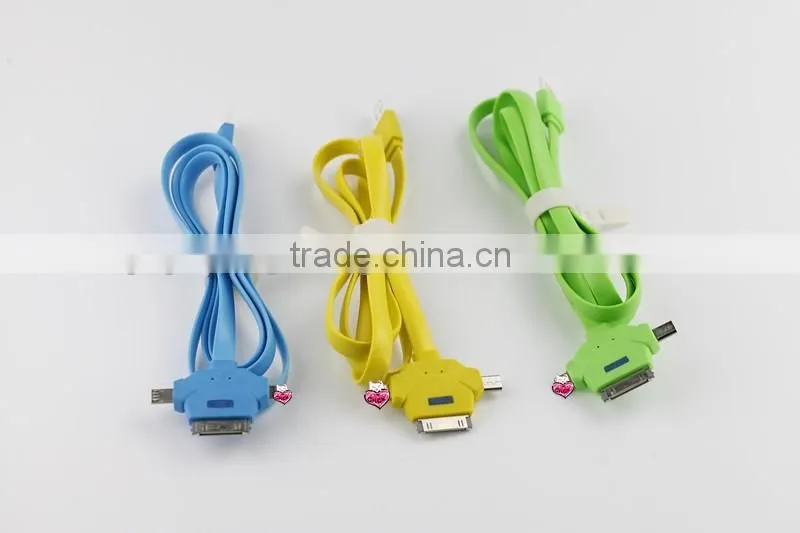 3-in-1 flat cable for micro/i4/i5