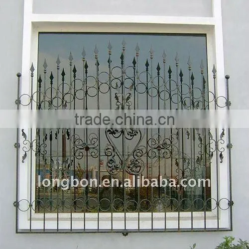 Top-selling hand forged iron fence for window