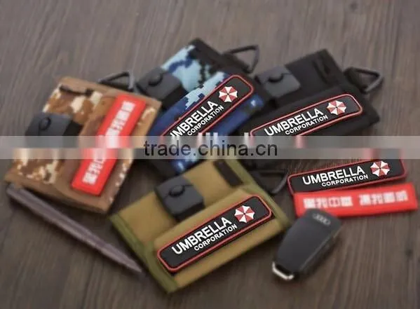 4.1" Umbrella Corporation Resident Evil TEAM TACTICAL BIOHAZARD MOVIE TV PVC RUBBER PATCH BADGE