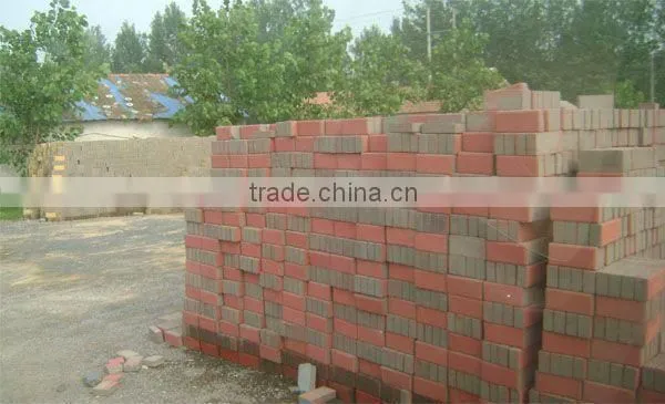 WANTE BRAND QT4-24 manual hollow block making machine for fork truck