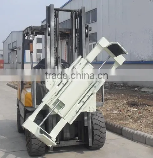 four forklift oil drum clamps