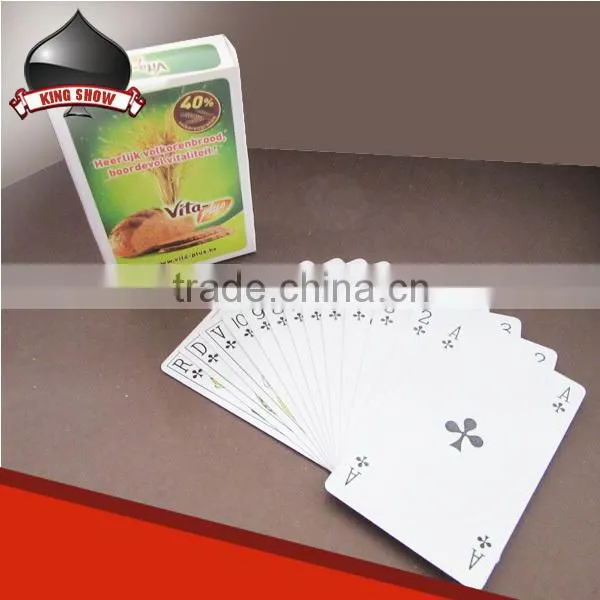 custom 300 gsm paper playing cards for promotional advertising