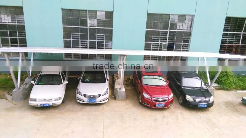 solar panel component for car port