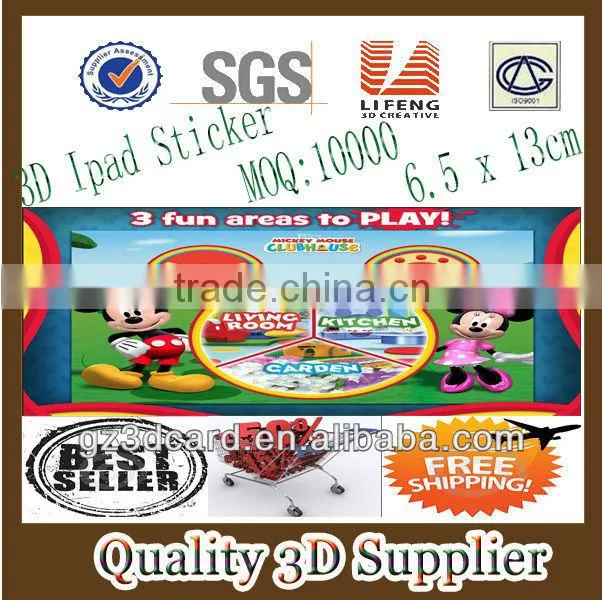 Guangzhou Lifeng PS lenticular 3d picture in large size for decoration