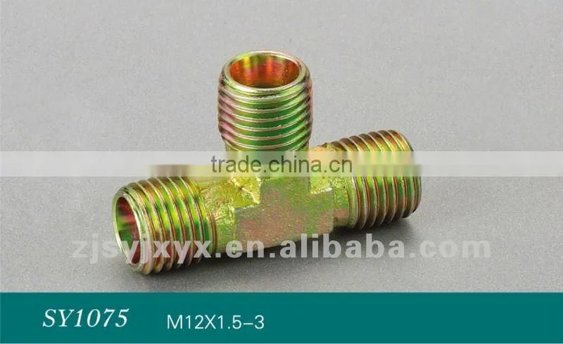 Tee ironconnector,M18pipe fitting