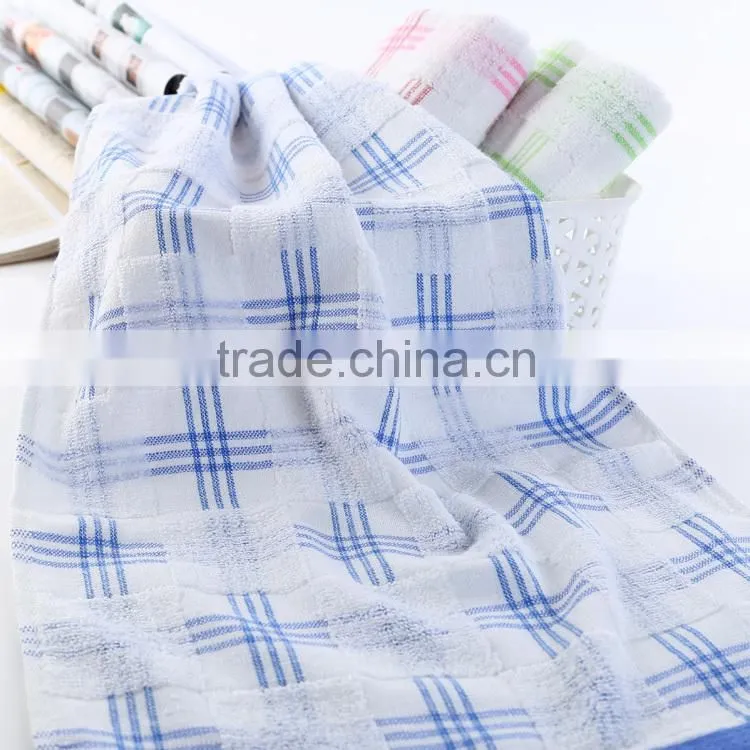 high quality 100% cotton face towel supplier in China