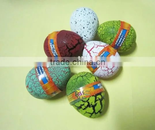 Nontoxic EVA growing dinasour egg expand in water toys