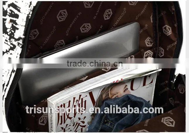 2015 OEM Special design hot outdoor heavy duty polyester mens backpack