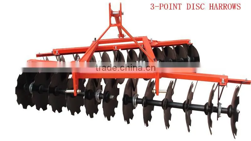 High quality disc harrow for different tractor power from China