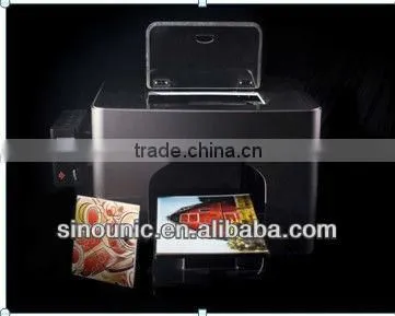 newest design digital PVC card printing machine with low print cost