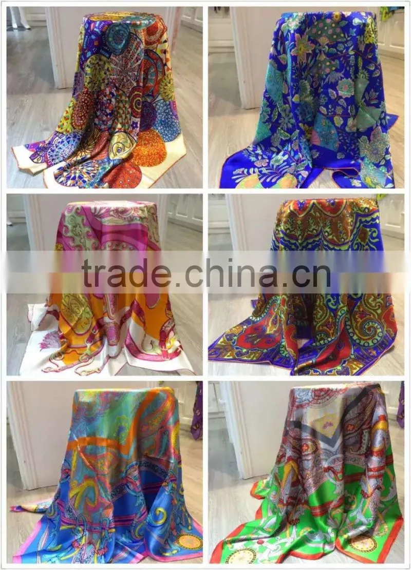 Fashionable shawl scarf slik scarf