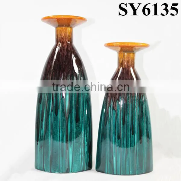 Small cheap ceramic candle holder wholesale