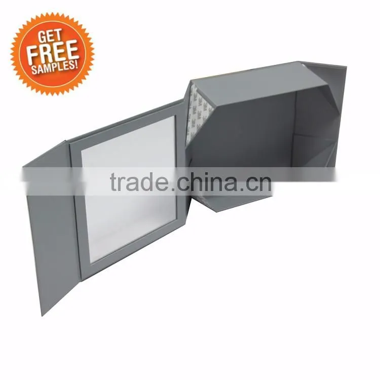 High quality colorful folding suit gift paper packing box
