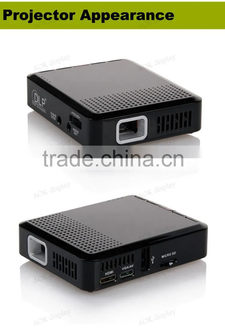 Mini Portable LED Home Theater Projector Beamer with HDMI/AV/VGA/USB DLP Projector For Video Games Movie Led Projectors