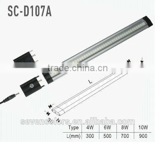 High Quality Touch Switch Strip Led Lighting Aluminum Profile Different Length Available(SC-D107A)