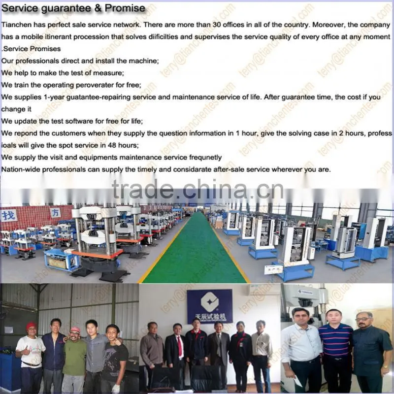 YES-300 Digital Display Type Hydraulic Pressure Testing Machine building material used