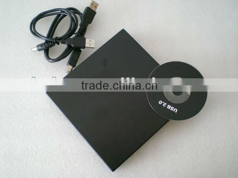 USB2.0 DVD RW DVD Rewriter Eight Colors Available Green