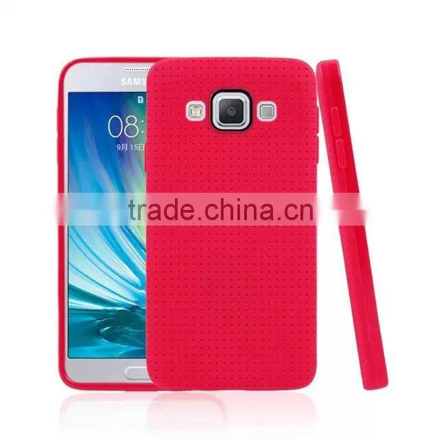 Dot pattern honeycomb style TPU case for samsung A3