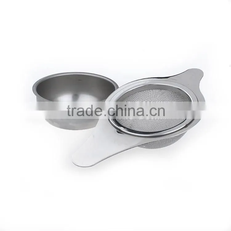 High quality stainless steel etched mesh tea infuser