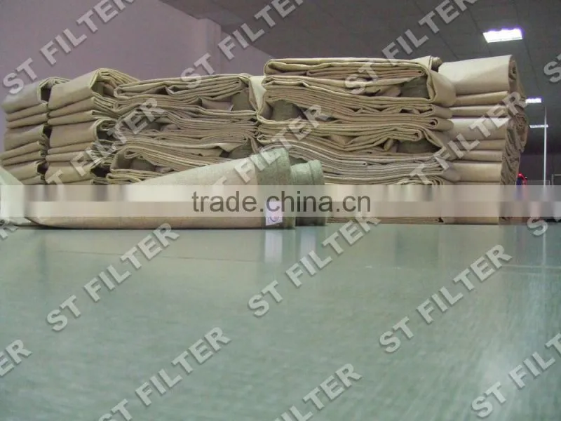 P84 with PTFE membrane filter bag