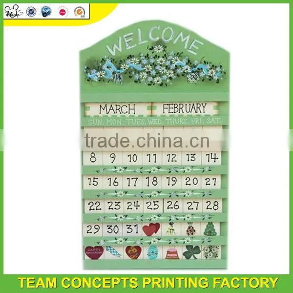 2017 printable folding desk calendar printing