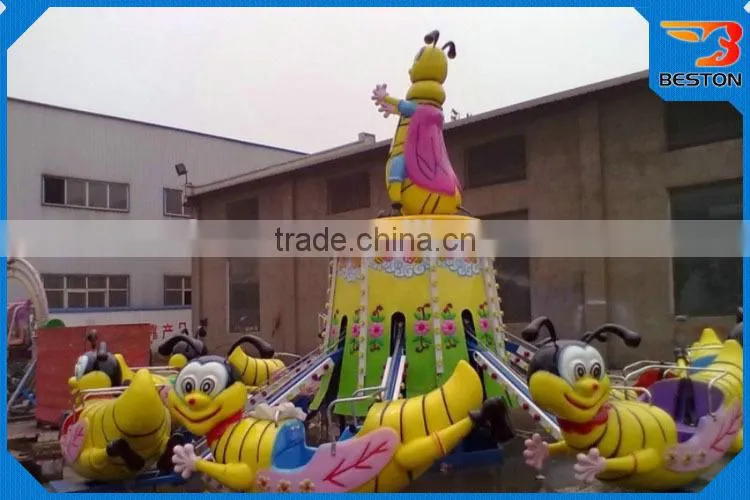direct manufacturer on attraction in park rotary bee rides amusement rides for kids