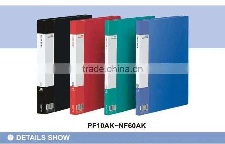 Promotional plastic file folder assorted