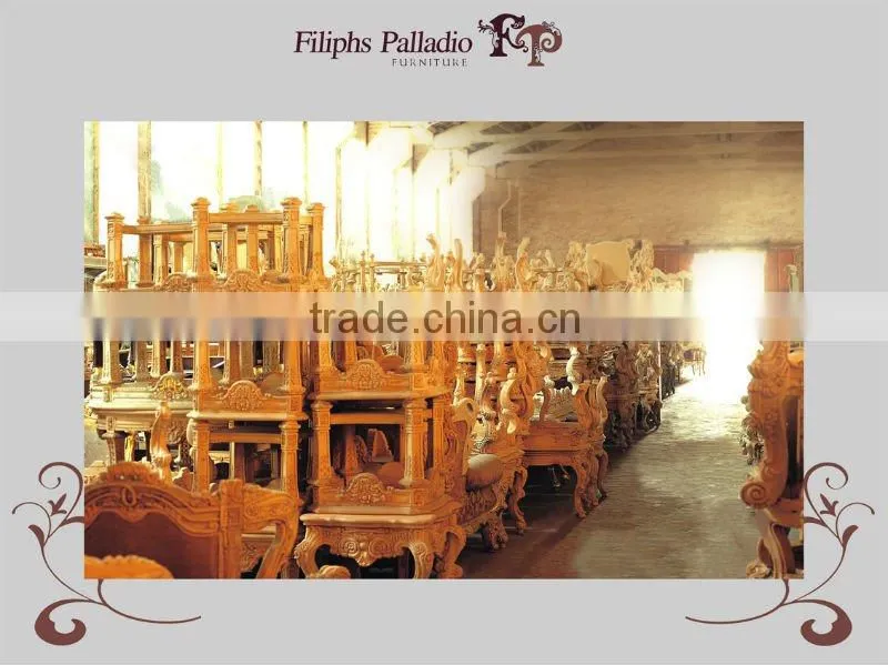 FP Classic bedroom furniture - solid wood hand carved bedroom set