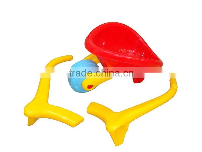 Wheel Barrow Play Set,Beach Toy Set With Varied Sand Molds,Beach Tools