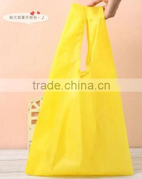 Various types of polyester foldable shopping bag with custom logo