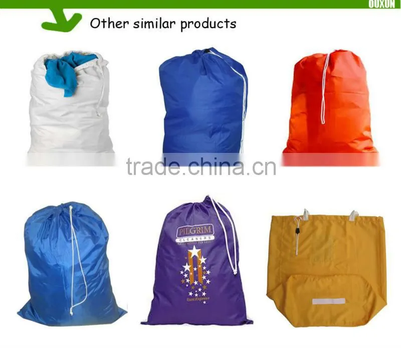 Beautiful in color printed laundry bag