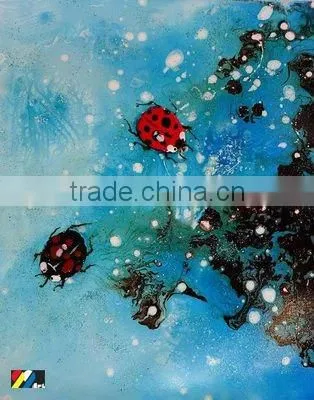 abstract oil painting, <CTW-00321>