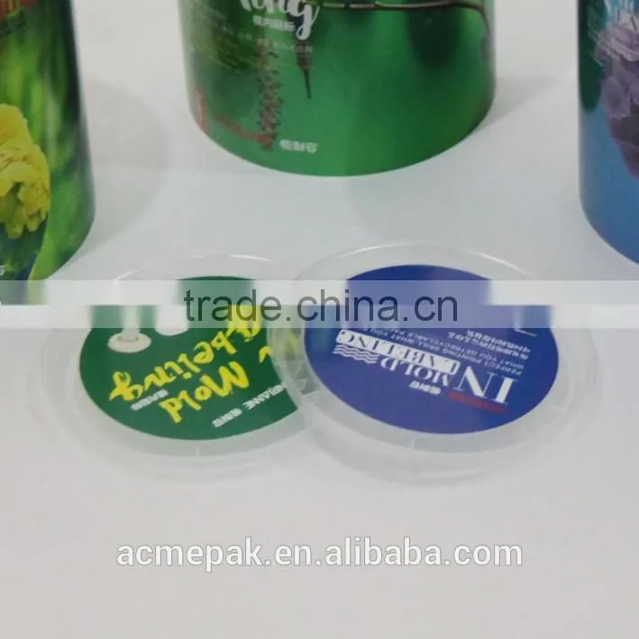 1~5L IML paint glue plastic bucket with lid