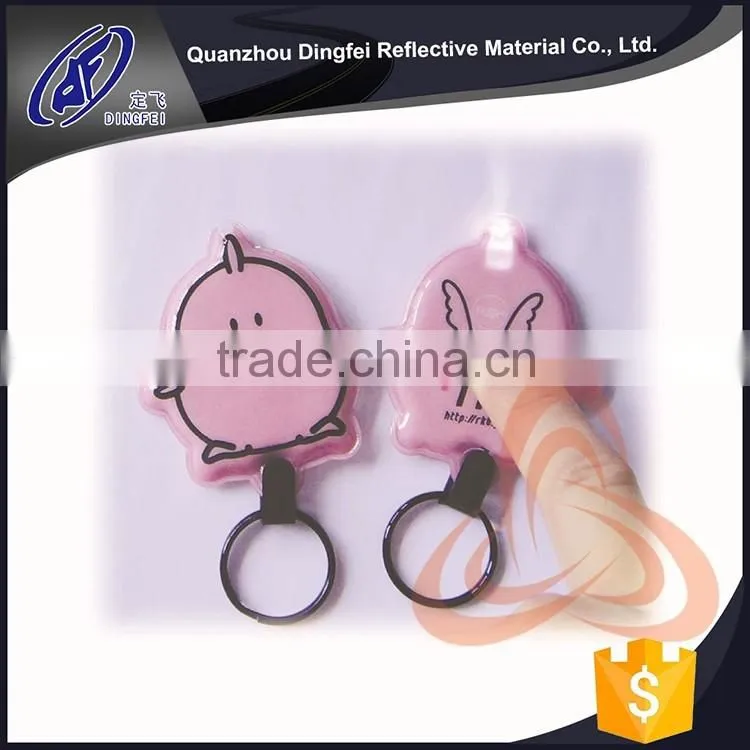 china wholesale custom plastic injection mouled key reflective accessories