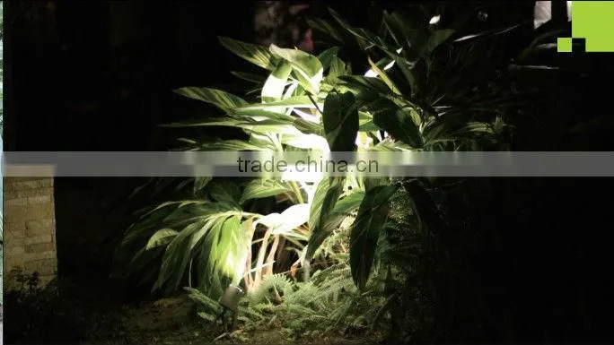 High power 12w led outdoor garden lighting