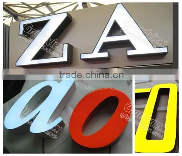 Outdoor advertising waterproof led module letter sign