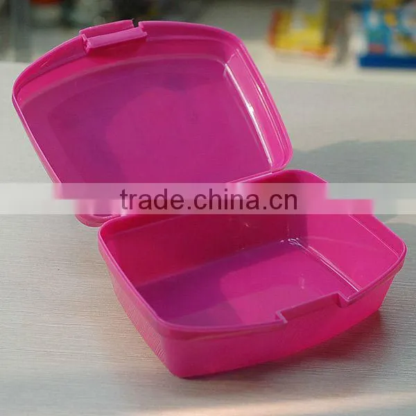 Customized airtight microwave plastic kids lunch box for picnic/shcool