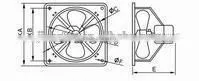 TAD (S) Series Barrel Type Energy-saving Axial Fan/high pressure centrifugal fan/factory ventilation blower fan/ventilator
