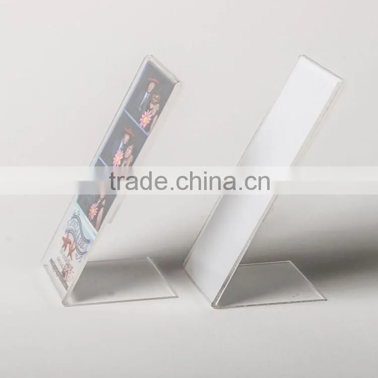 Photo Booth Frame 2x6 acrylic picture frames, plexiglass menu sign holder