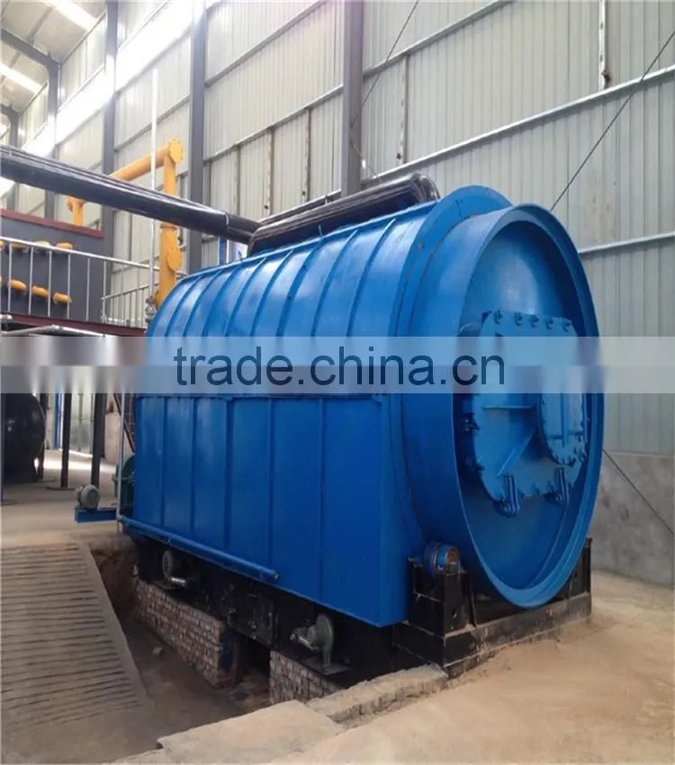 New condition 10 ton pyrolysis plant with high oil yield