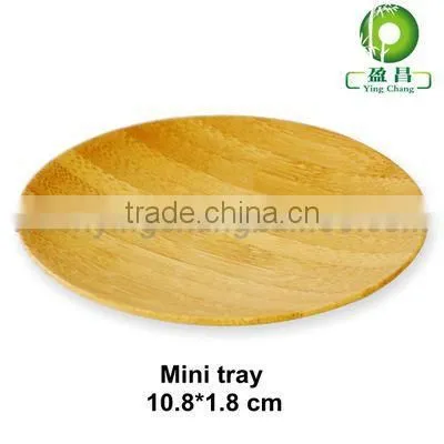 Bamboo bread wedding charger plates