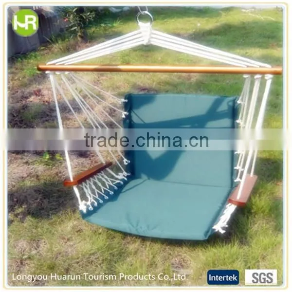 Comfortable Single Color Canvas Hanging Chair Swing