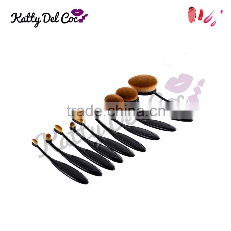 Electric cosmetic brush makeup tooth face oval powder brush toothbrush makeup brush
