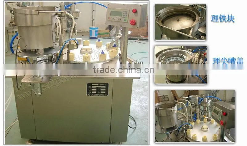 GZJ-S correction fluid filling capping machine