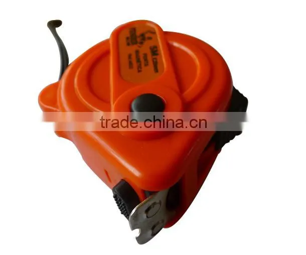 new abs case measuring tape without rubber covered height measuring tape