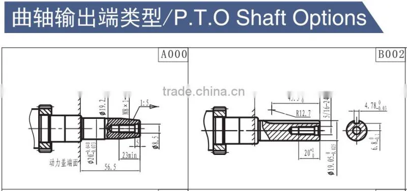 4.6kw 7HP gasoline engine