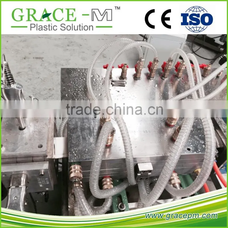 High efficiency plastic extrusion machine