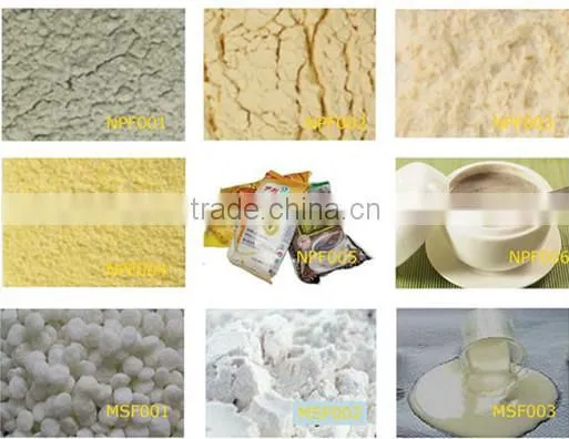 Metamorphic starch making machine/Pre gel starch proess line/nutrotion powder making machine