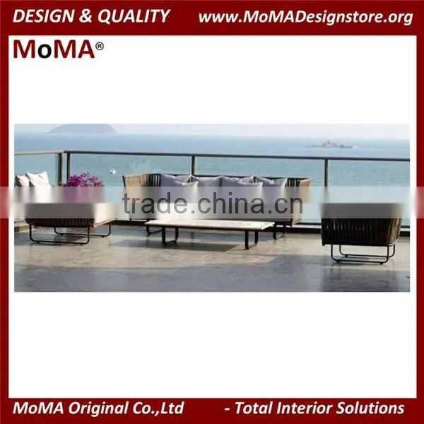MA105H High End Custom Make Outdoor Rattan Sofa Set For Hotel Living Room Hotel Resort Furniture