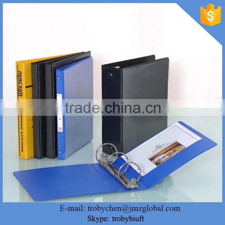 Oem A5 A4 Customized Pp Pvc Pet 3 Rings Binder